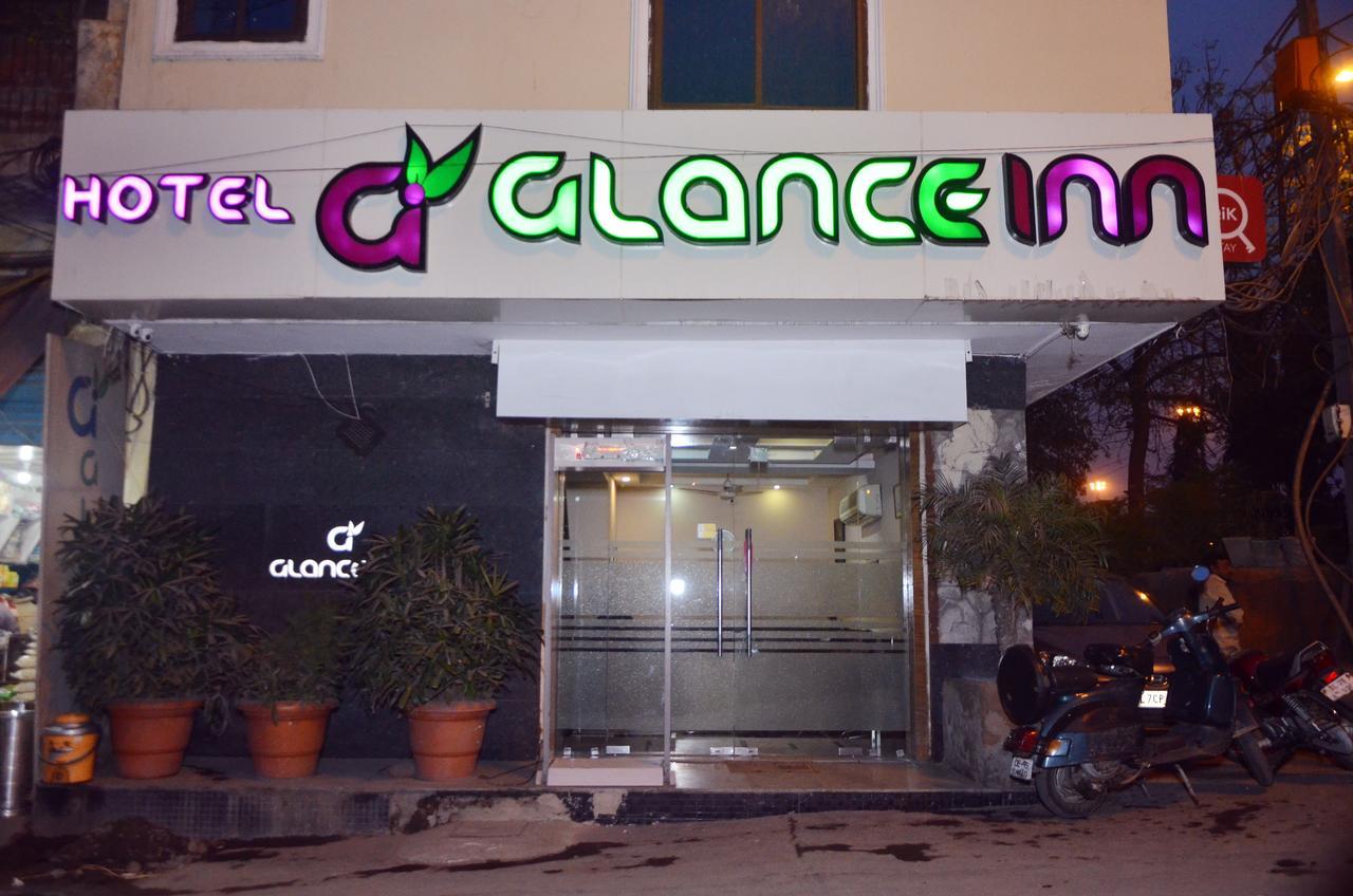 نيودلهي Oyo 18753 Hotel Glance Inn المظهر الخارجي الصورة